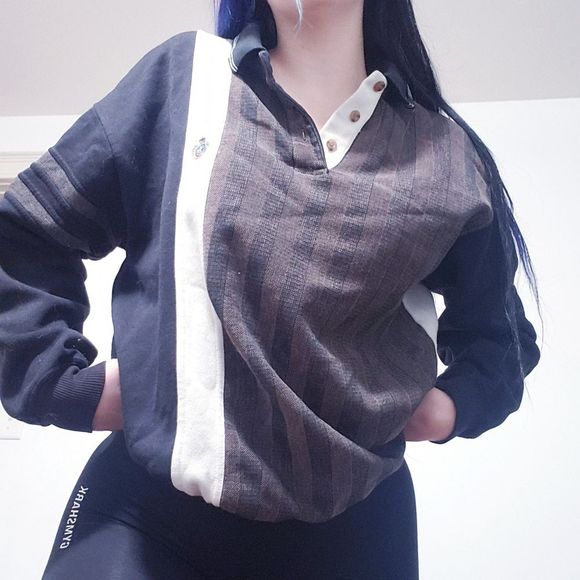 Knights of Round Table Retro Vintage 90s Long Sleeve Sweatshirt - Picture 1 of 11